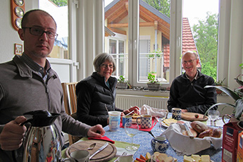 Sprachschüler Luca aus Italien, Sue und Ross aus Australien Sprachschüler Luca aus Italien, Sue und Ross aus Australien