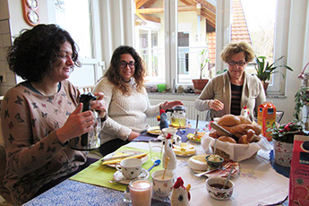 Gäste von der Insel Kreta