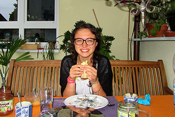 ...und Pfannkuchen mit Hélène ...und Pfannkuchen mit Hélène